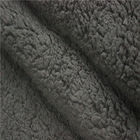 Weft Knitted  Faux Fur Sherpa Fabric 28/32 Needle / Cm Density For  Comforter