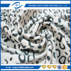Commercial Carpet leopard print velvet upholstery fabri For Xcmg Spare Parts