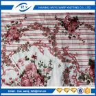 Anti - Slip Sofa Patterned Velvet Upholstery Fabric 28S/32S Density