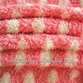 sherpa printed fabric 100% polyester fabric sherpa