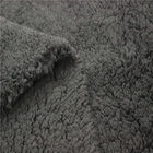 Micro Polyester Sherpa Fur Fabric Tear - Resistant For  Home Textile