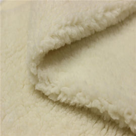 100 Acetate Satin Sherpa Fleece Fabric Shrink - Resistant For Home Textile