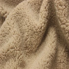 sherpa jacket short pile sherpa faux fur fabric 100% polyester fabric