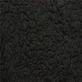 polyester fabric brown sherpa berber fleece