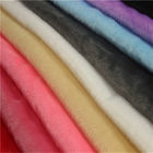 Professsional Minky Velboa Fur Fabric  Shrink - Resistant Various Color