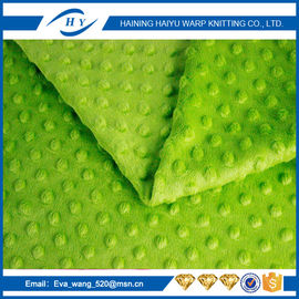 Anti - Static Dimple Embossed Minky Fabric For Home Textile