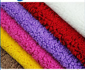 High quality machine grade sherpa fleece fabric bonded with suede price