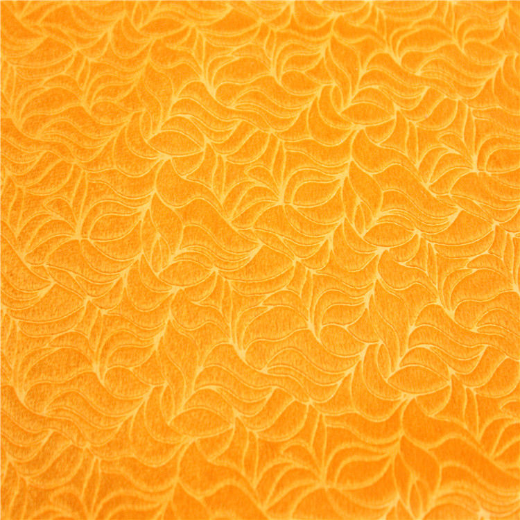 Embossed Jacquard Sofa Cloth Fabric Customized Size 75D/144F Yarn Count