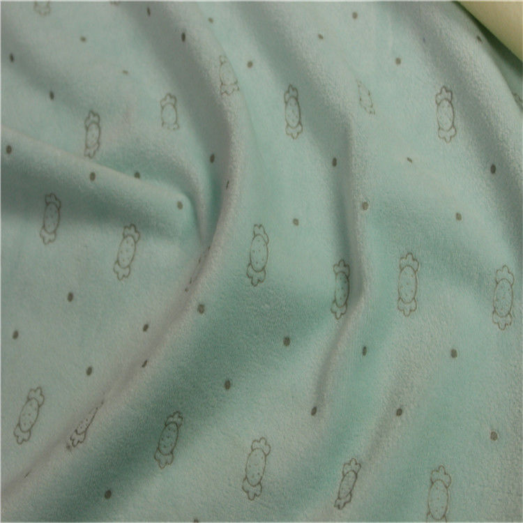 Comfortable Baby Knit Fabric By The Yard Soft Baby Blanket Fabric
