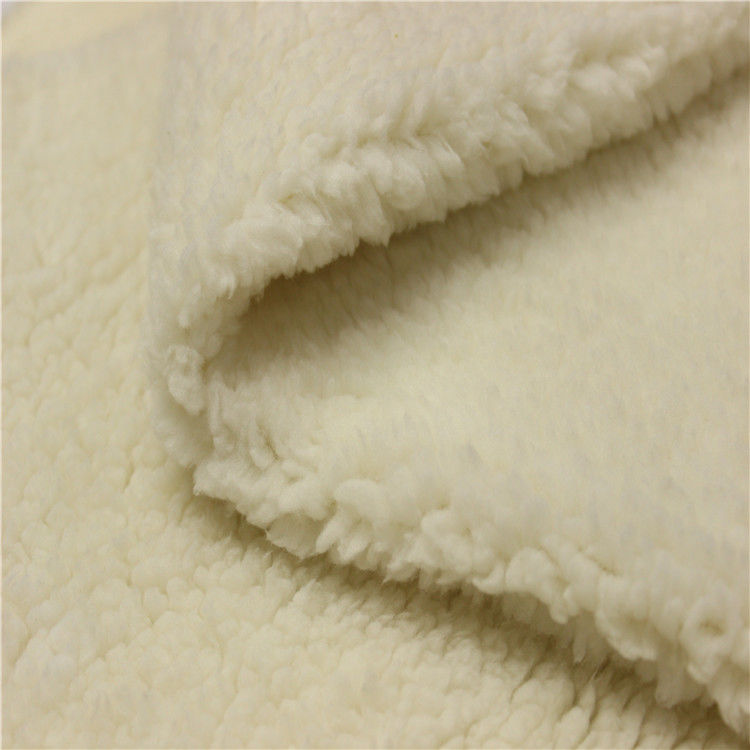 sherpa printed fabric 100% polyester fabric sherpa