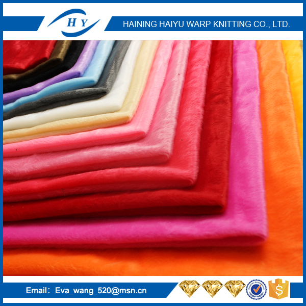 Micro Velboa velboa fabric supplier velboa fur fabric